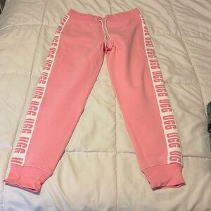UGG Reveri Brushed Fleece Track Pants Baby Pink